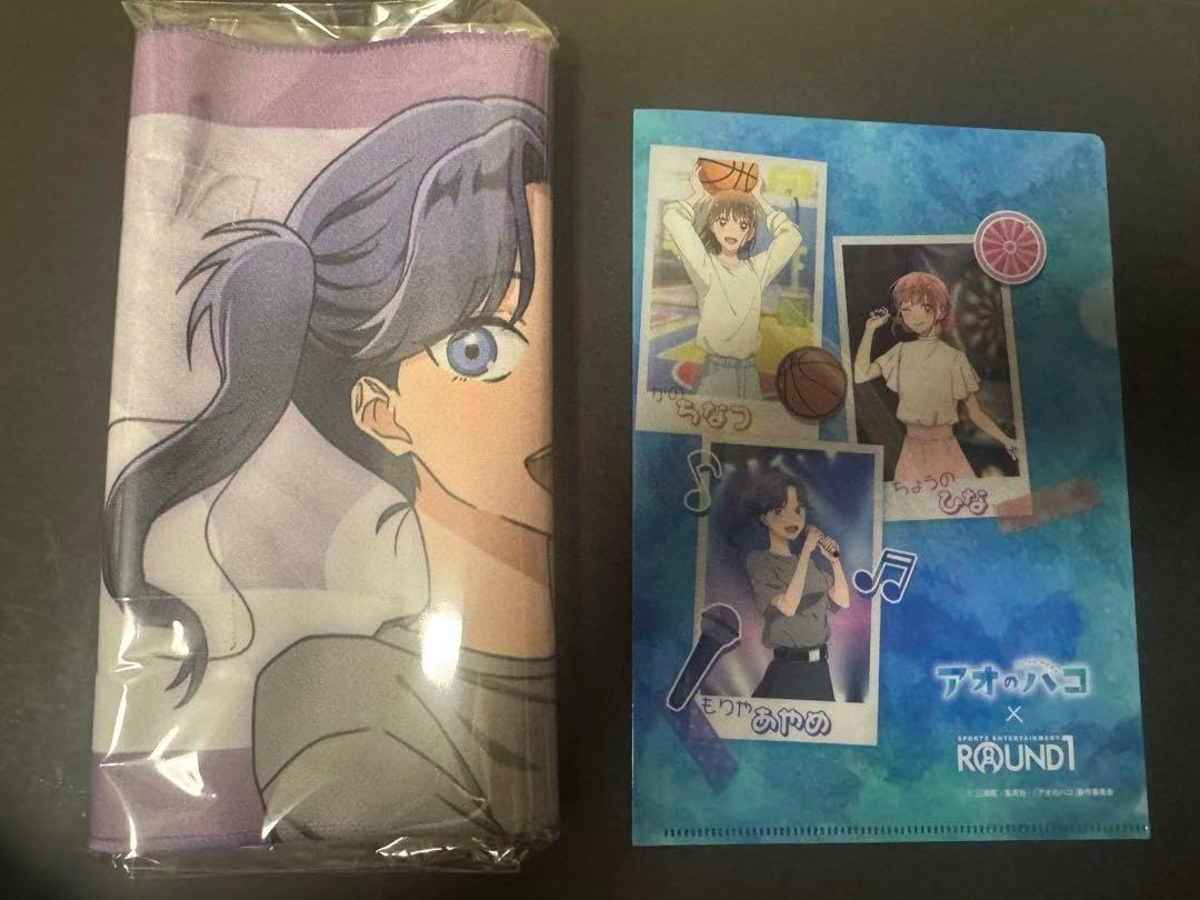 ガールズバンドクライ ラウワン限定 マフラータオル クリアファイル